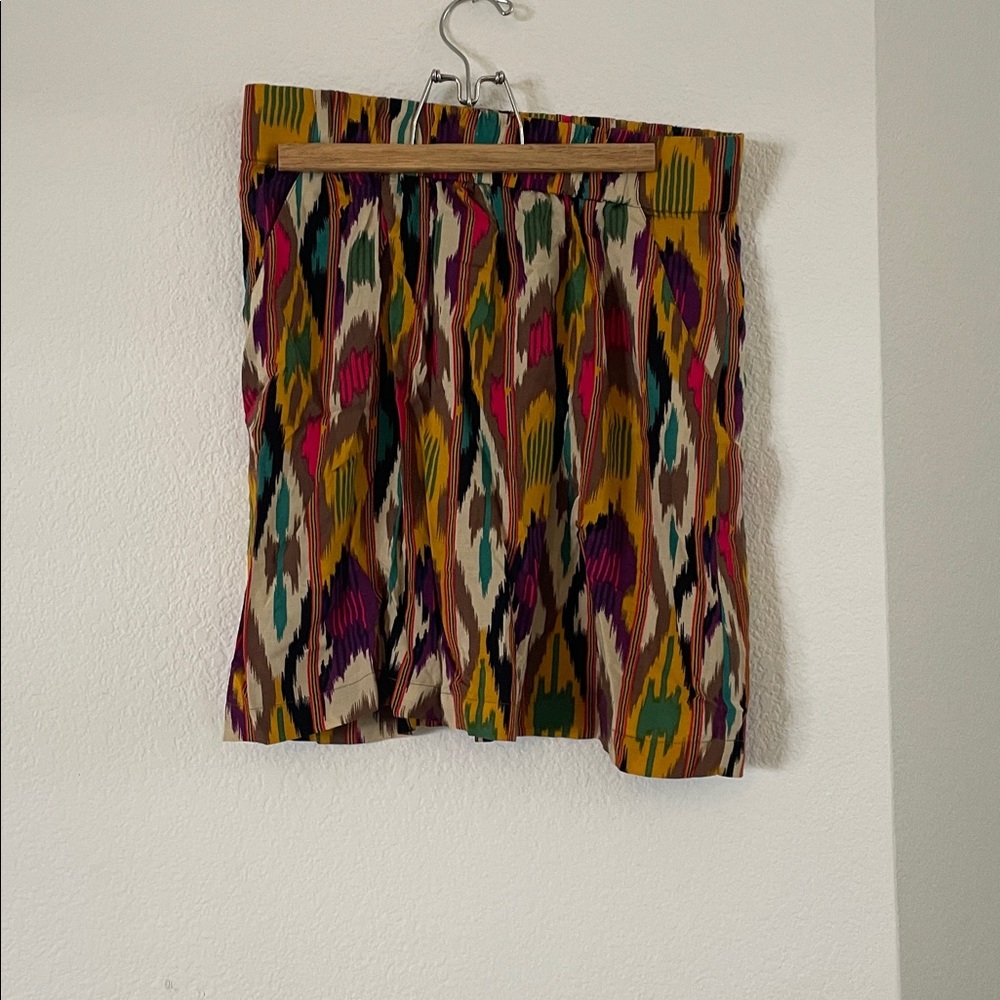 CAbi Multicolor Skirt with Pockets